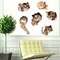 6PCS 3D Wall Stickers Cats Self Adhesive, Kids Wall Decals/Removable Vinyl Art Murals for Living Room Baby Rooms Bedroom Toilet House Wall DIY Decoration